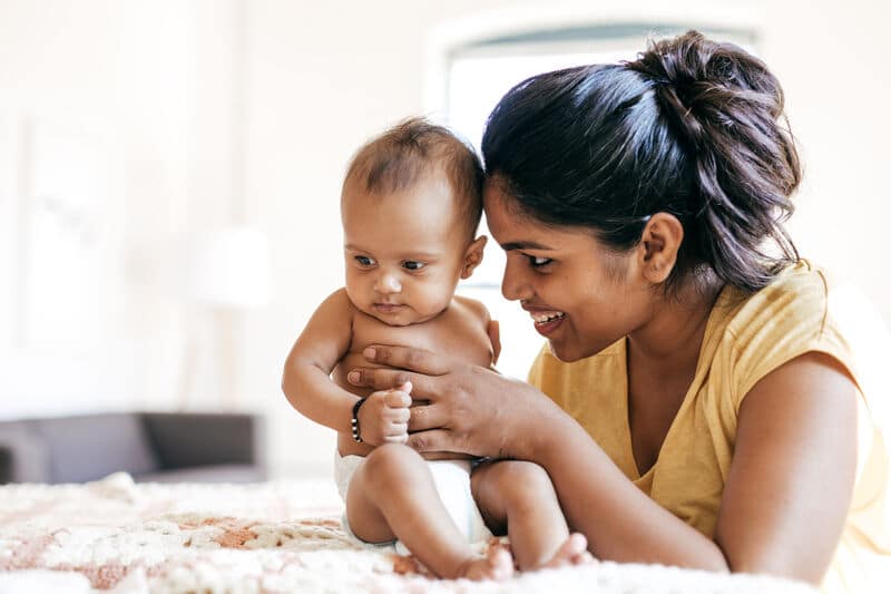 Image of mum and baby