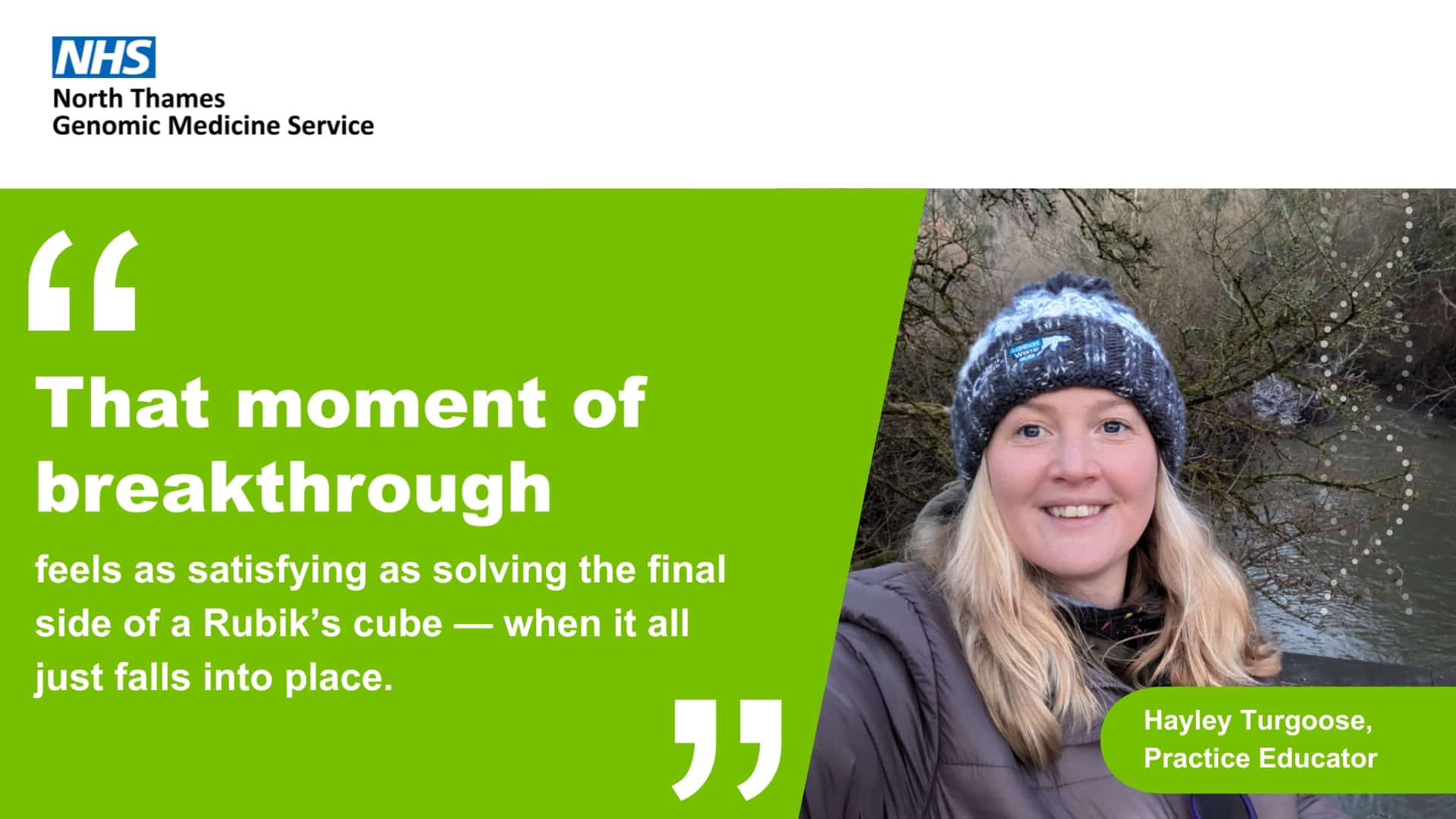 Career story quotes on LinkedIn- Hayley Turgoose